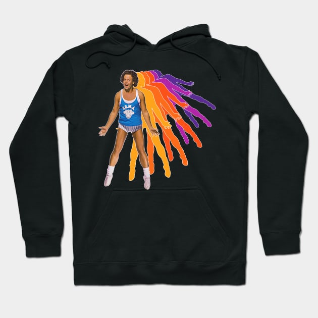 Richard Simmons Retro Sweatin' FanArt Hoodie by darklordpug